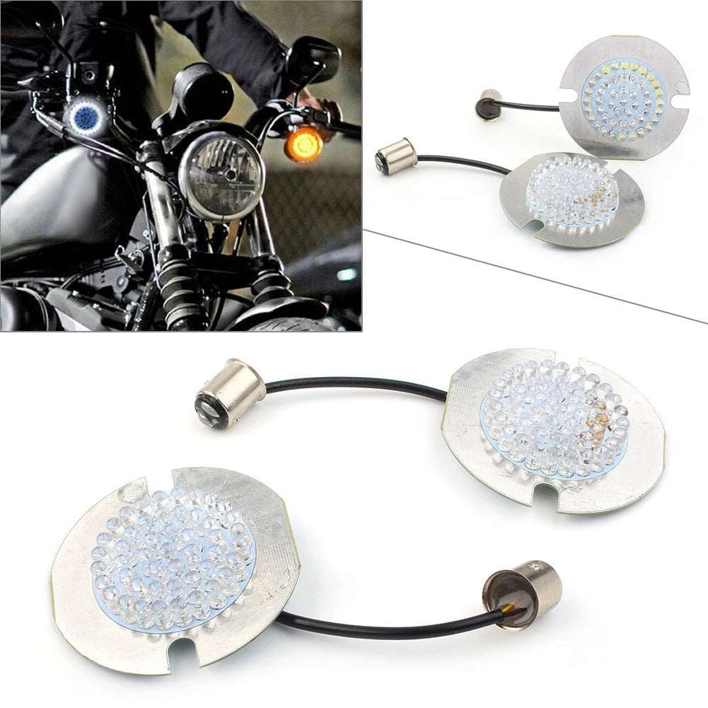1157 LED Turn Signal Light Indicator Inserts fit Harley Electra/Road Glide