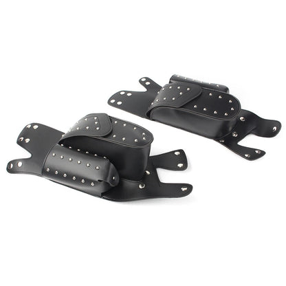 Engine Bar Saddlebag Guard Bag Water Bottle Holder For Harley Touring FLHT FLHR