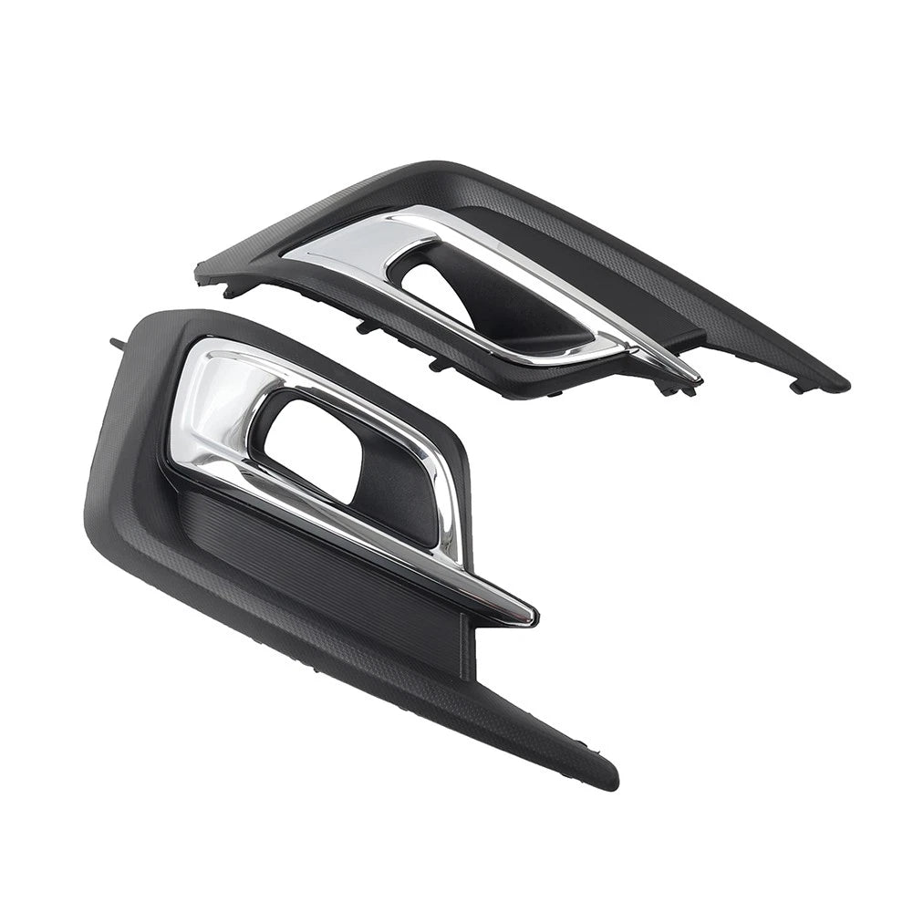 1 Pair Front Bumper Fog Light Bezel Cover For Subaru Legacy 2.5i 2018-2019