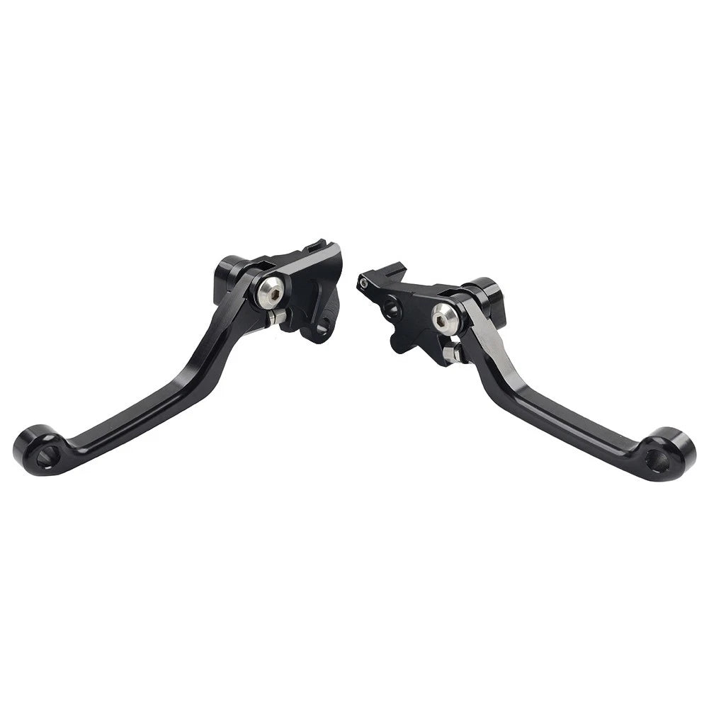 1 Pair Black Clutch Brake Levers CNC Pivot For Honda CRF150F CRF230F 2003-2017
