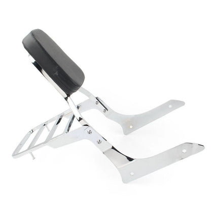 Sissy Bar Backrest Rear Luggage Rack Fit Yamaha Stryker 1300 XVS1300 11-17 Chrom