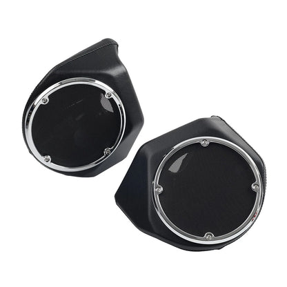 Rear Trunk 6.5'' Speaker Pods For Harley Road King Street Glide FLHX FLHXS 14-23