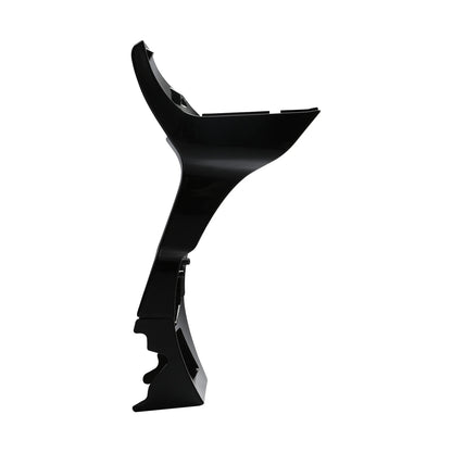 Vivid Black Fairing Spoilers Cover Fit For Harley Touring Road Glide FLTRX 17-Up