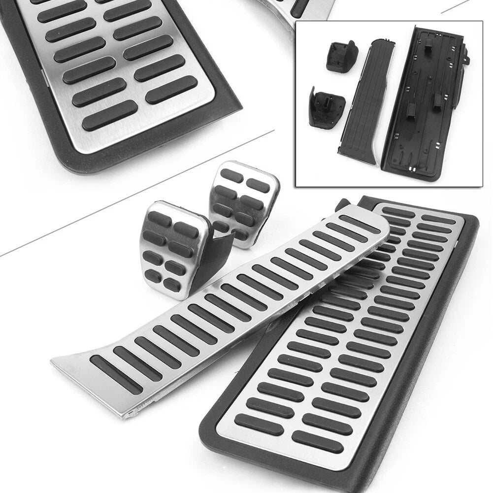 For VW Golf 5 6 MK6 Jetta MK5 Scirocco Octa A5 Stainless Steel MT Pedal LHD