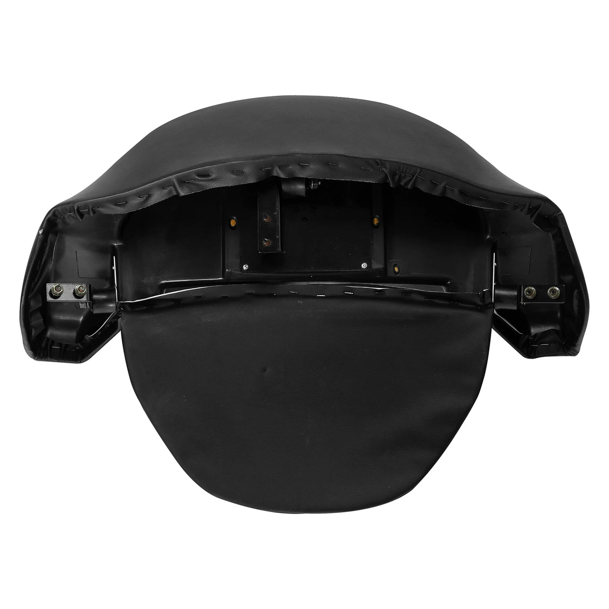 Black Tour Pack Backrest Pad Trunk Fit For Harley Electra Street Glide 1997-2013