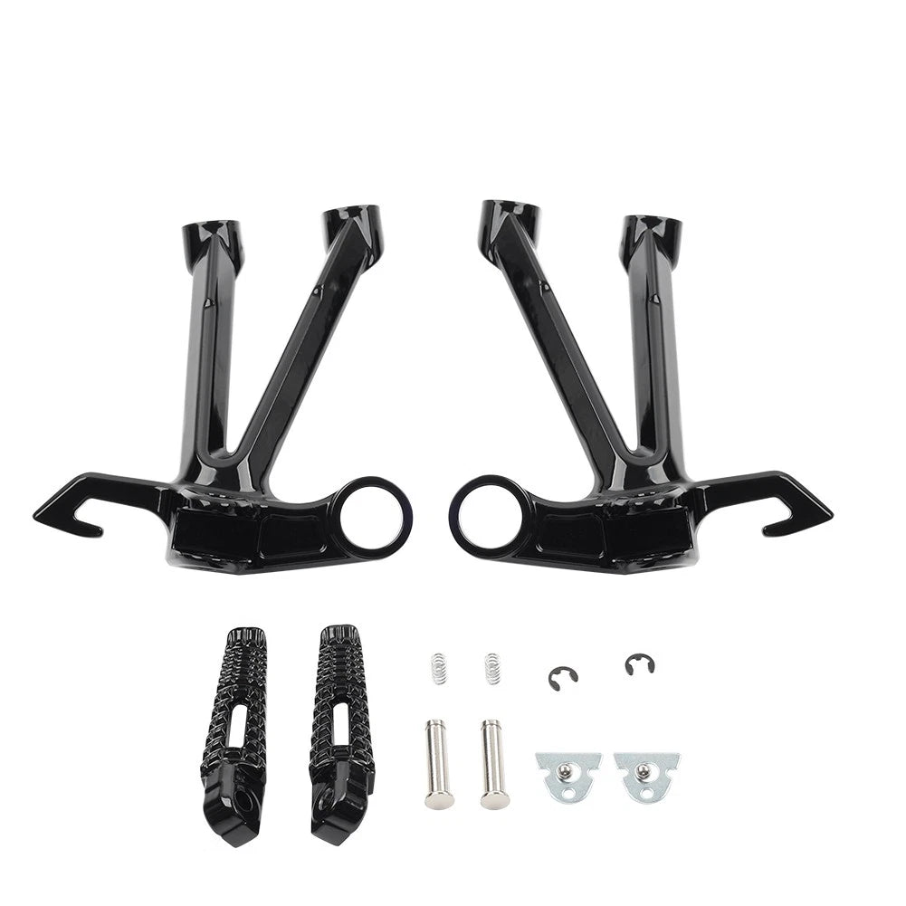 Rear Passenger Foot Pegs Footrest Bracket For Suzuki GSXR1000 GSX-R 1000 07-08