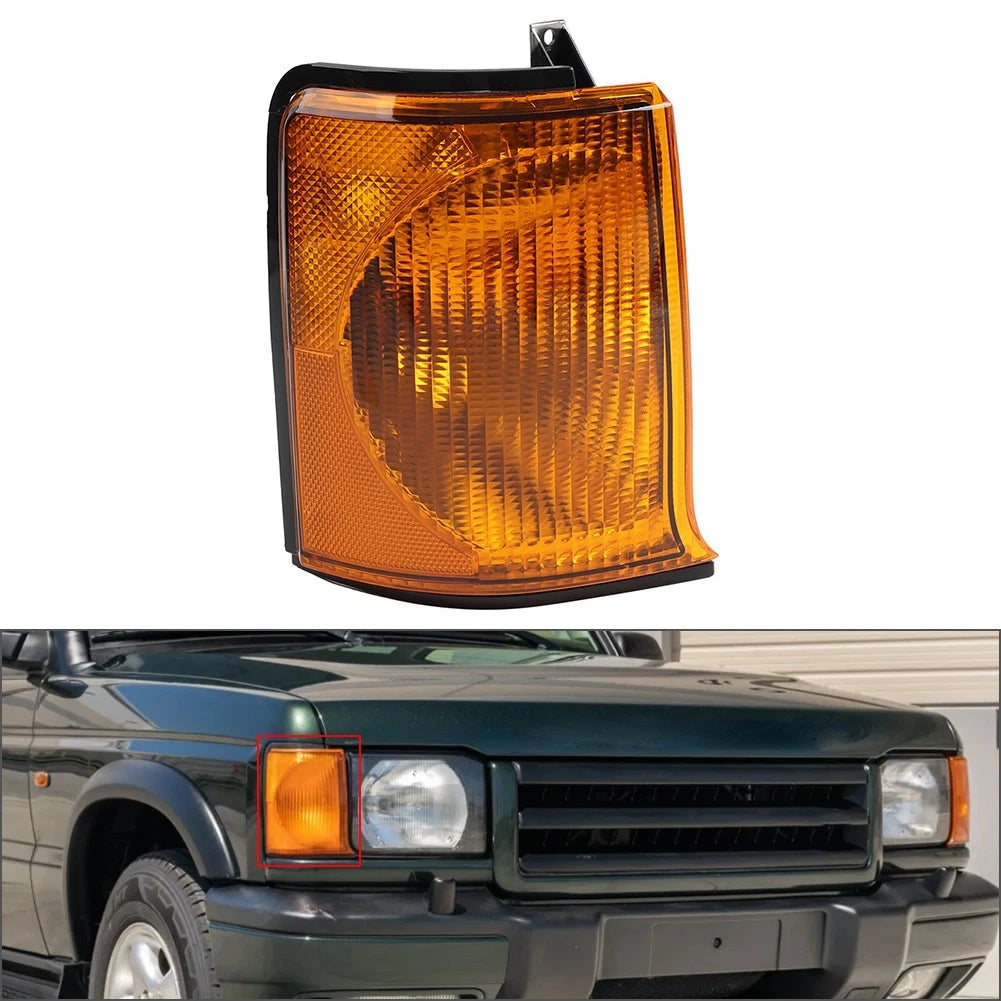 Right Side Front Indicator Light Yellow Lens For Land Rover Discovery 2 1999-02