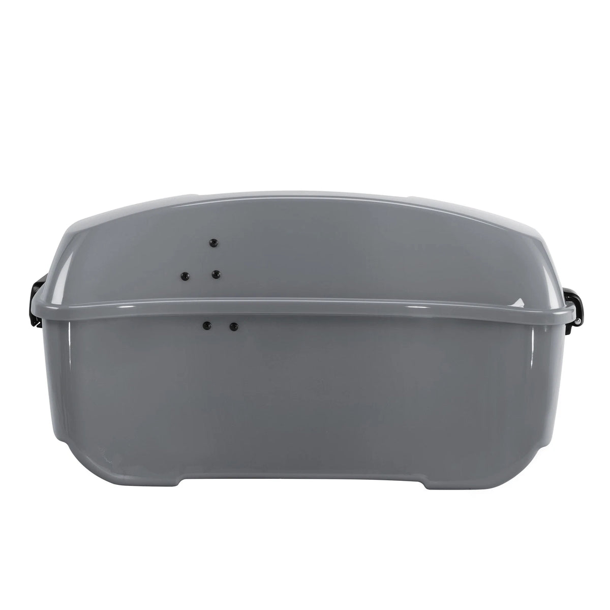 King Trunk Backrest Mount Rack Fit For Harley Electra Glide 14-Up Billiard Gray