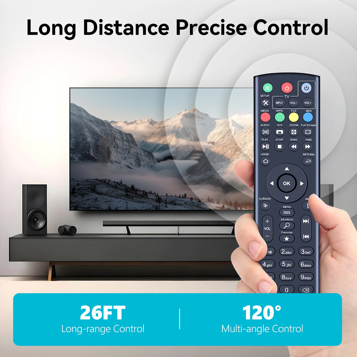 Remote Control For Superbox S1 S2/S3Pro S5/S6Max Elite ll MAX IV without Voice