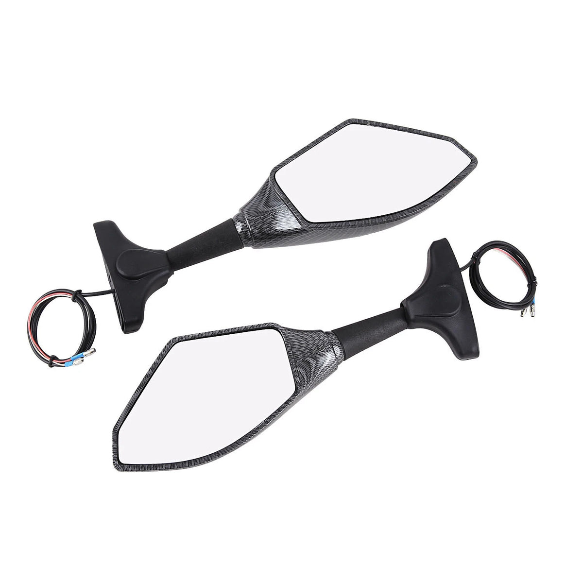Integrated Turn Signal Mirrors For Honda CBR 600 F4i 929 954 RR F1 F2 Hurricane