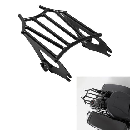 Detachable Luggage Rack Fit For Harley Street Road Glide King 2009-2025 24 Black