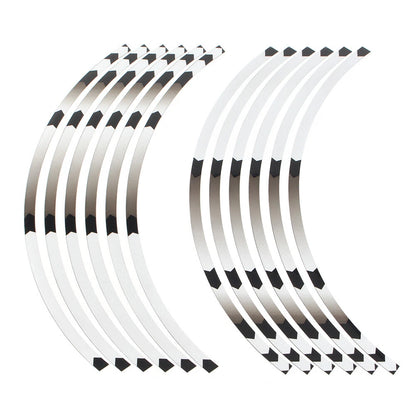 For HONDA MSX 125 Grom MSX125 SF 12-22 RIM WHEEL STRIPES DECALS TAPE STICKERS Wh