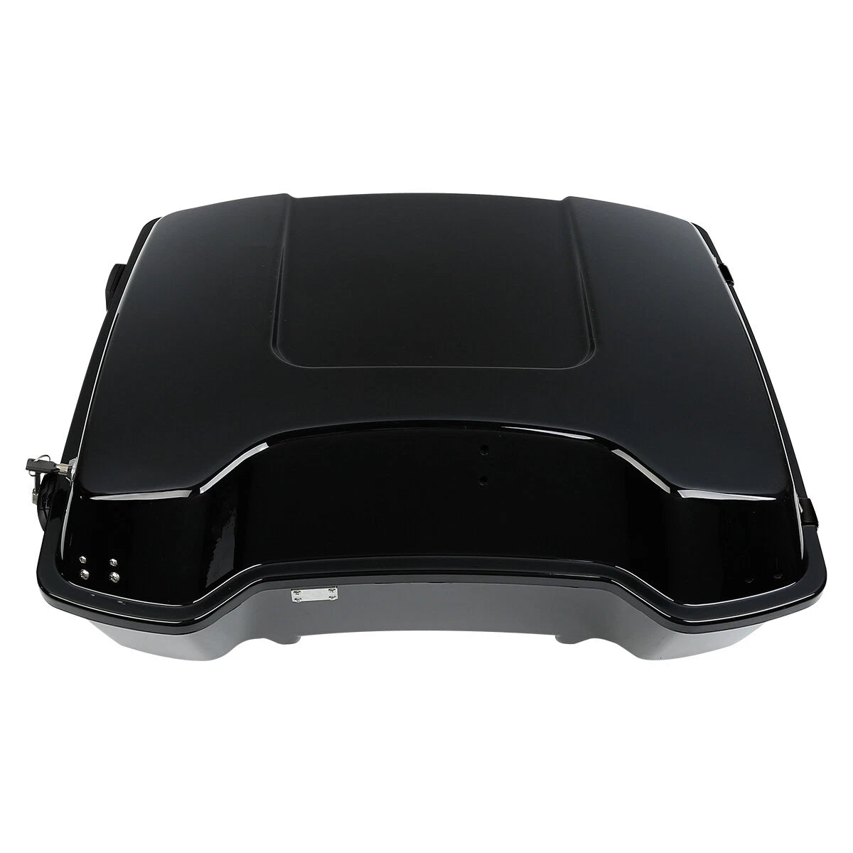 Chopped  Trunk w/ Backrest Fit For Harley Touring Models 1997-2013 12
