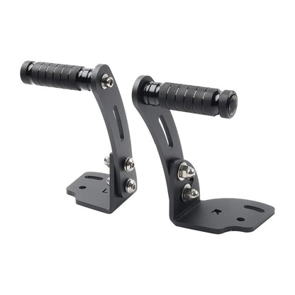 Black Highway FootPeg Adjustable Foot Rest Kit For Can Am Spyder F3 2015-2025