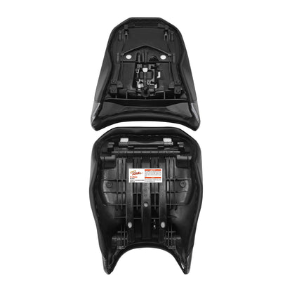 Black+Red Driver & Passenger Seat Pillion Fit For BMW R1260GS Adventure 19-24 23