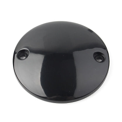 Flat Black Timer Ignition Point Cover for Harley Sportster XL 883 1200 1972-2017