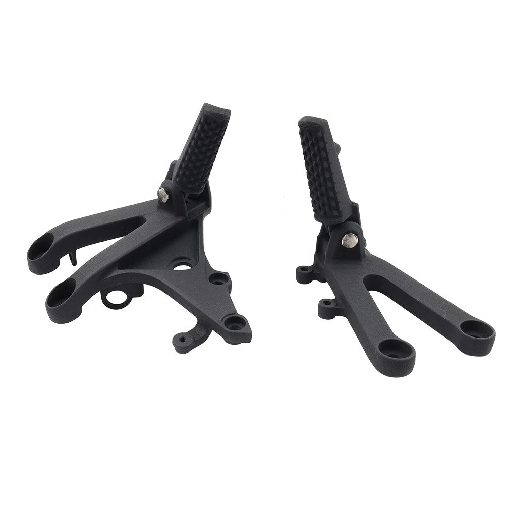 Front Driver Footrest Foot Pegs Bracket Set For Honda CBR600RR CBR 600RR 07-24