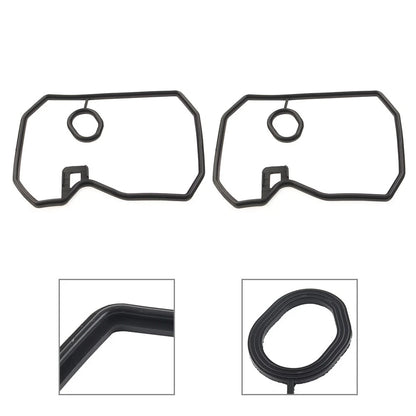 2x Cylinder Head Cover Gaskets Rubber For Honda VT500C Shadow VT600 VT750C