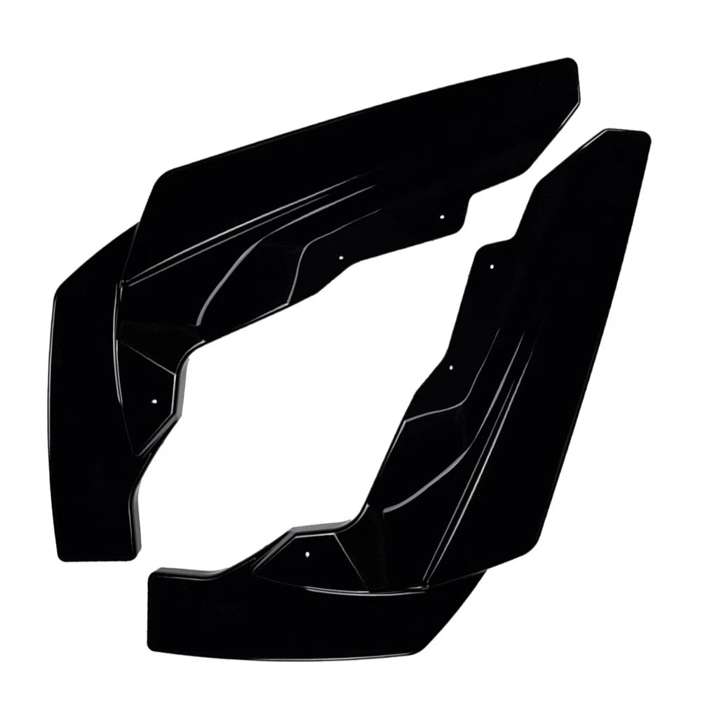 Rear Bumper Side Spoiler Splitter Lip For BMW 2 Series M2 G87 2023-24 Glossy Blk