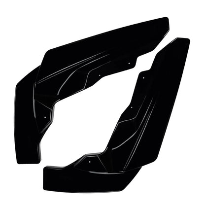 Rear Bumper Side Spoiler Splitter Lip For BMW 2 Series M2 G87 2023-24 Glossy Blk
