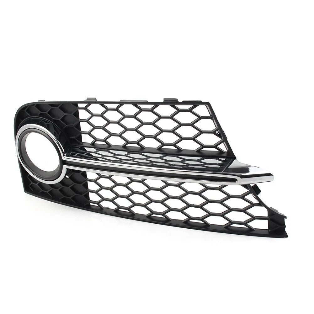 For Audi TT MK2   TTS 11-14 R Front Bumper Honeycomb Fog Light Grille Cover