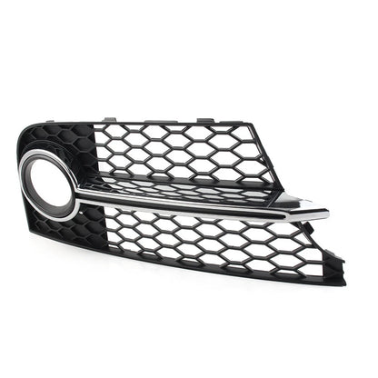 For Audi TT MK2   TTS 11-14 R Front Bumper Honeycomb Fog Light Grille Cover