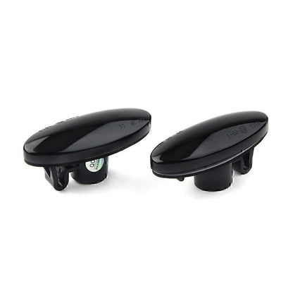2pcs LED Side Marker Turn Signal Blinker Light For Nissan Qashqai Juke Xtrail