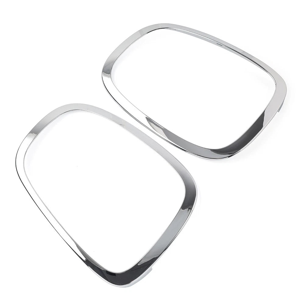 Rear Taillight Ring Bezel Trim Cover Fit BMW Mini Cooper F55 F56 F57 2Pcs