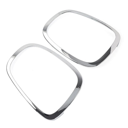 Rear Taillight Ring Bezel Trim Cover Fit BMW Mini Cooper F55 F56 F57 2Pcs