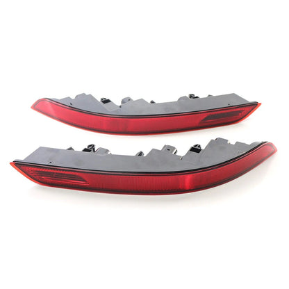 1 Pair Of Rear Bumper Fog Light Reflector Fit For Porsche Cayenne 2015-2017