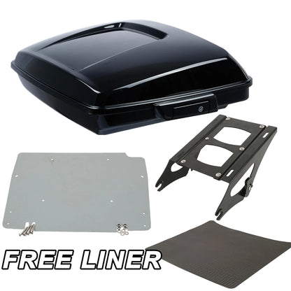 Razor Trunk Mount Rack & Base Plate Fit For Harley Street Road Glide King 14-26