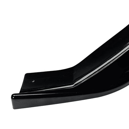 Glossy Black Front Bumper Spoiler Lip Body Kit For Alfa Romeo Stelvio 2017-2025