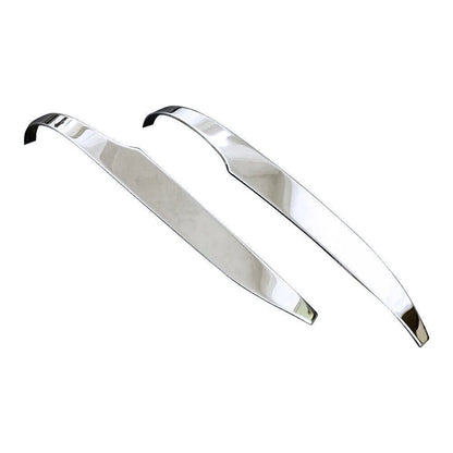 2x Chrome Stainless Steel Side Mirror Trim Below For Toyota Voxy R80 2018-2020