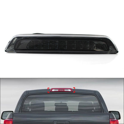Black 3rd Third Brake Light Stop Tail Cargo Lamp For Toyota Tundra 2007-2021