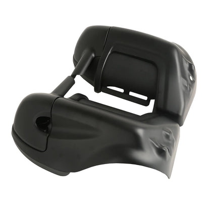 Matte Black Lower Vented Leg Fairings Glove Box For Harley Touring Models Glide