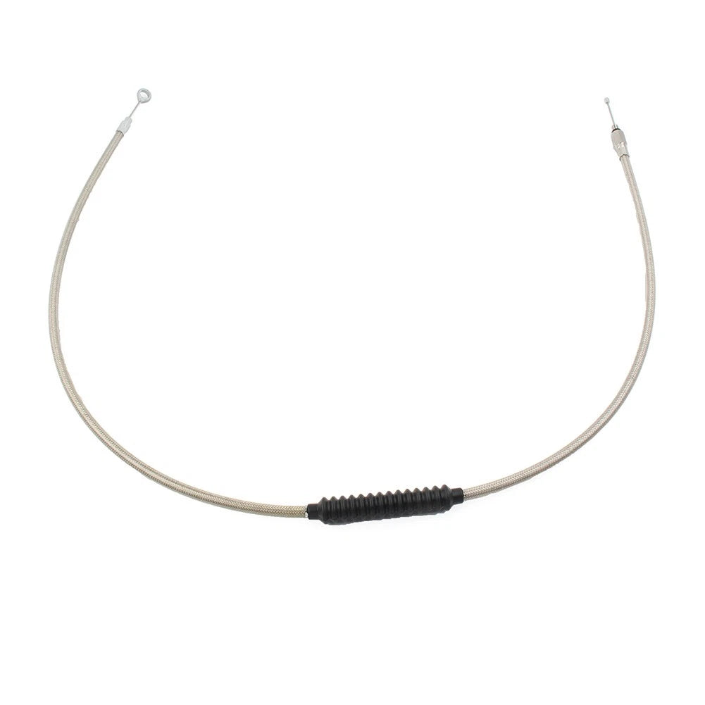 Stainless Clutch Cable For Harley Dyna FXDWG Softail Fatboy FLSTF Road Glide