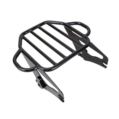 Detachable TwoUp Luggage Rack For Harley Touring Road King Electra Glide 2009-22