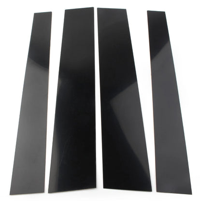 Pillar Posts Door Trim Covers FIT FOR TOYOTA Tundra 2007-2020 Black(4pcs/Set)