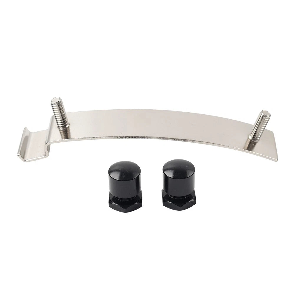 Rear Mudguard Stud Plate Black Solo Seat Nut For Harley Touring Softail 1999-24