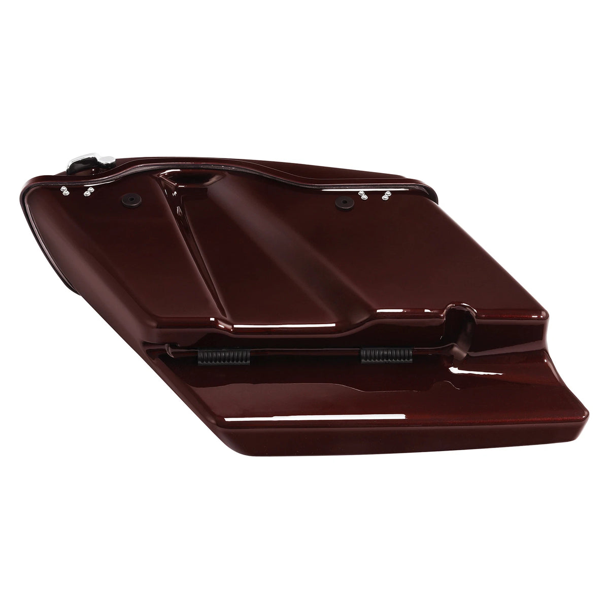 5" Stretched Saddlebags Fit For Harley Street Road Glide 14-23 Midnight Crimson