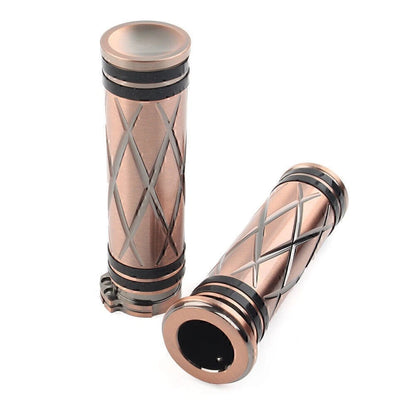 1" Pair Handlebar Hand Grips Fit Harley Touring Dyna Sportster XL883 1200 motor