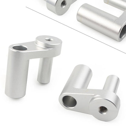 Silver Handlebar Riser Kit Back Move Mount Clamp For BMW R1200RT R1250RT 2014-20