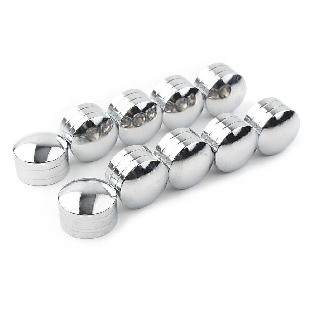 Inner 9mm-13mm Schrauben Motor Hex Drive Bolt Topper Caps Cover For Harley CNC