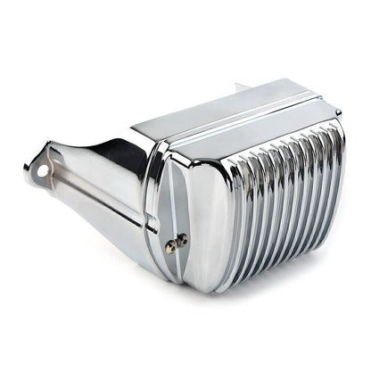 Chrome Front Voltage Regulator Cover Trim Accent Fit for Harley Bagger 1997-2011