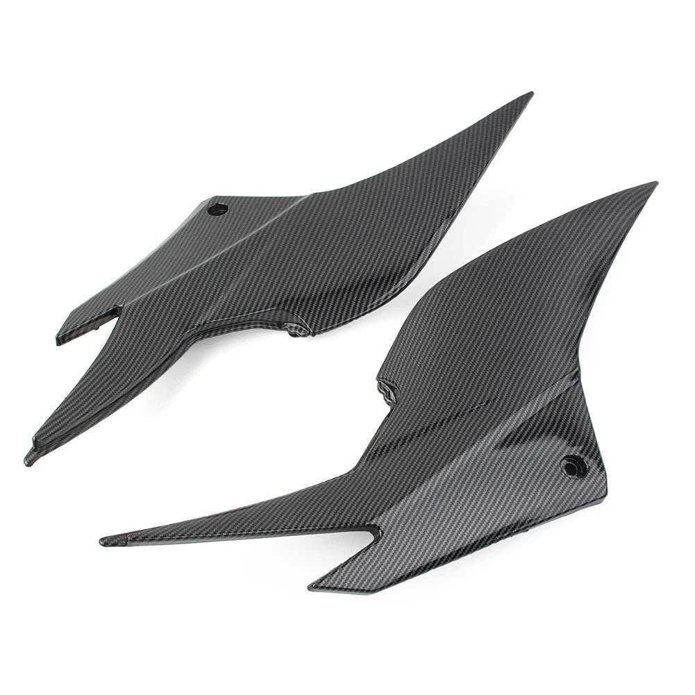For KAWASAKI Ninja 250 2008-2016 Carbon Fiber Gas Tank Side Cover Panel Fairing