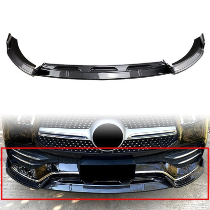 Front Bumper Lip Spoiler Splitter Body Kit For Benz GLE W167 20-22 Carbon fiber