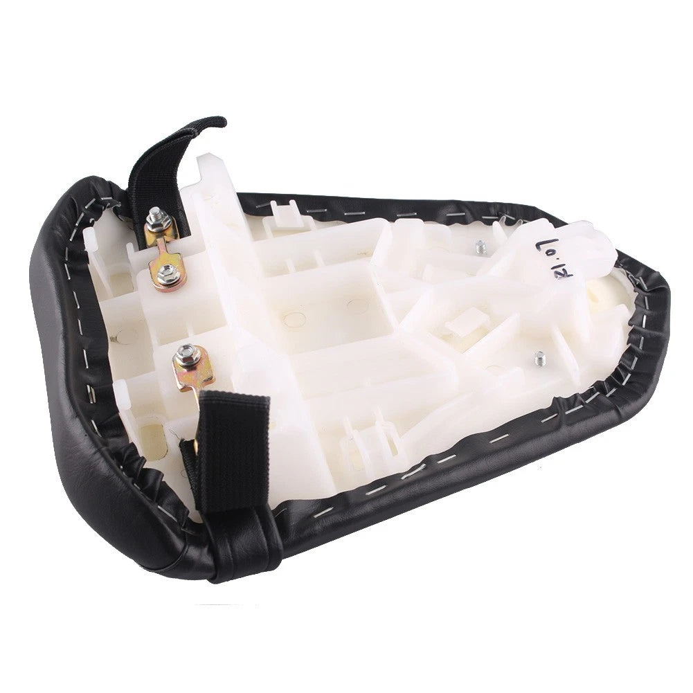1× Racing Bike Rear Pillion Seat Cushion Cover Black For Yamaha YZF-R1 2007-2008