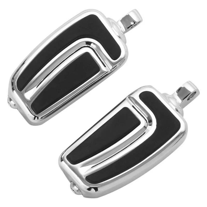 Chrome Floorboard Brake Pedal Shift Pegs Fit For Harley Street Road Glide 93-24