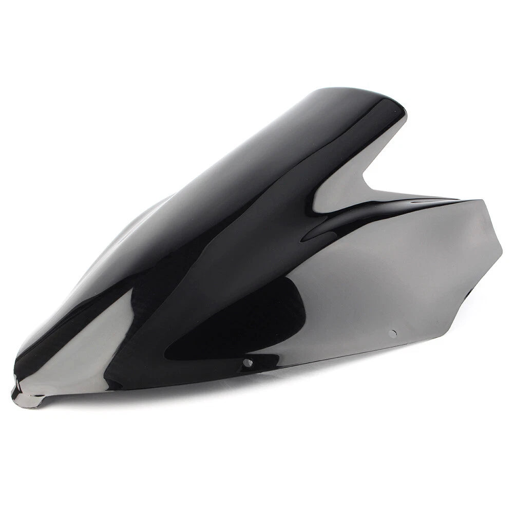 Front Windshield Windscreen Windproof Fit Kawasaki NINJA 650 ER6F 2006-08 Black