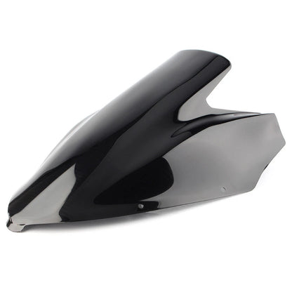 Front Windshield Windscreen Windproof Fit Kawasaki NINJA 650 ER6F 2006-08 Black